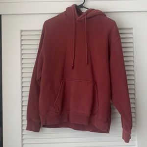 Brick colored hoodie